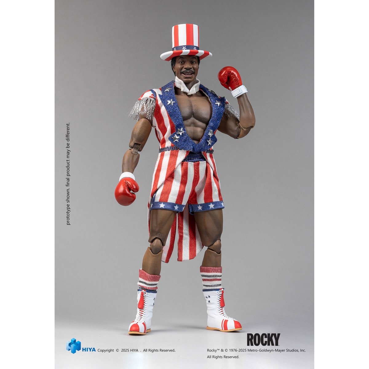 Rocky I Apollo Creed Exquisite Super Series 1:12 Scale Action Figure