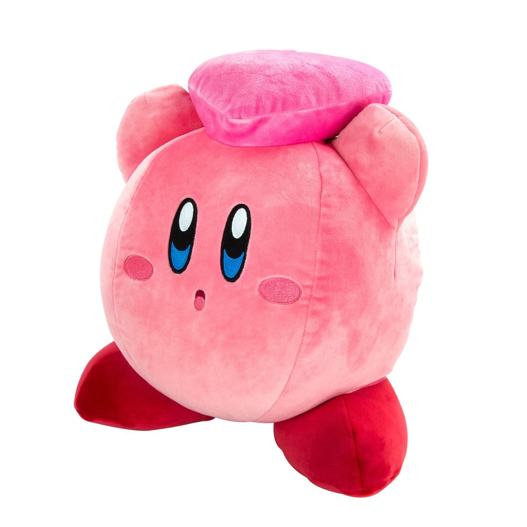 Club Mocchi Mocchi Kirby and Heart Mega 15-Inch Plush