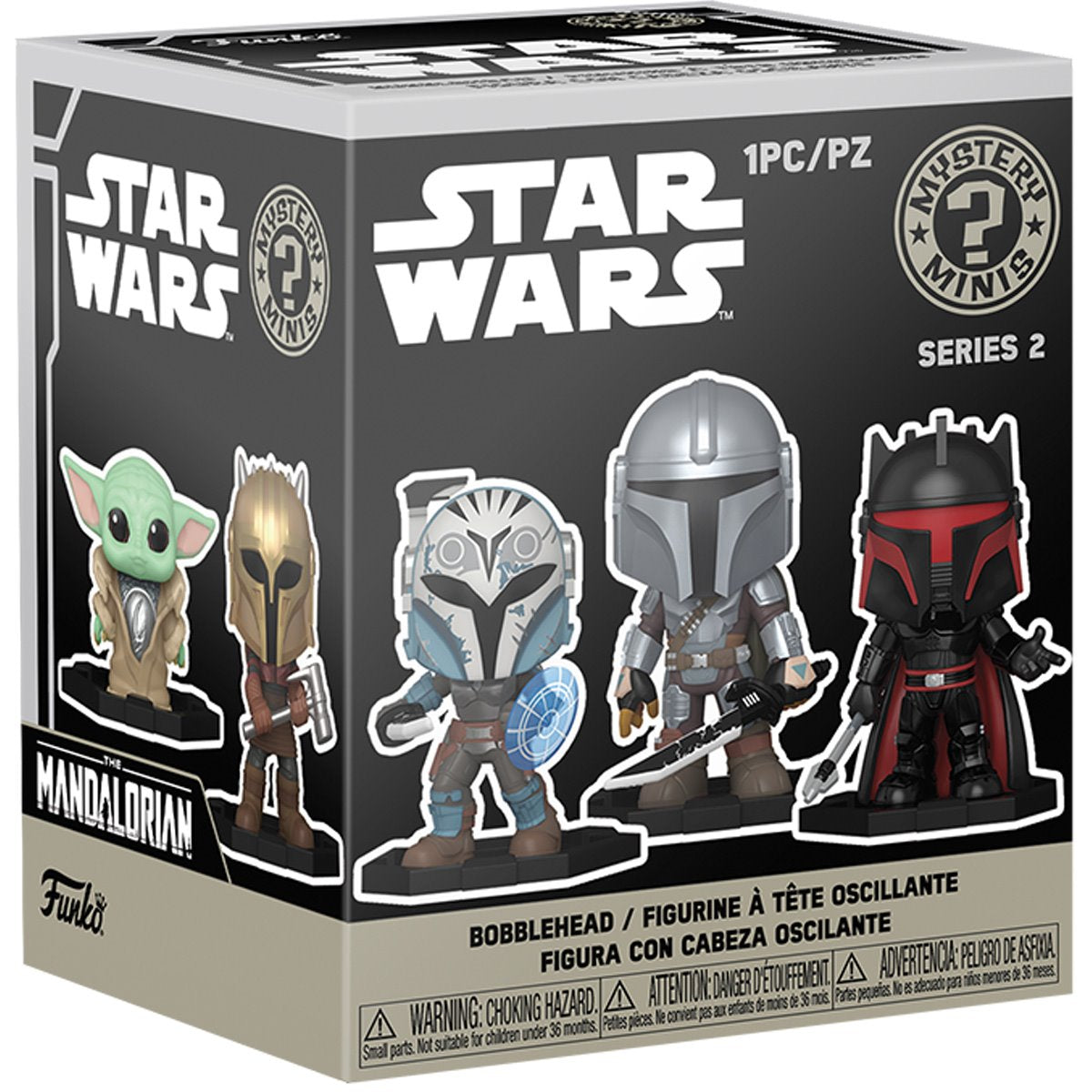 Star Wars: The Mandalorian Wave 2 Funko Mystery Minis Display Case of 12