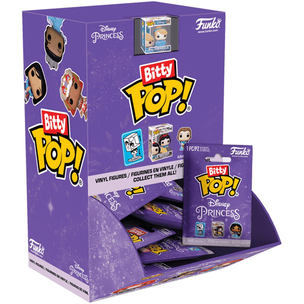Disney Princesses Funko Bitty Pop! Singles - Random 8-Pack