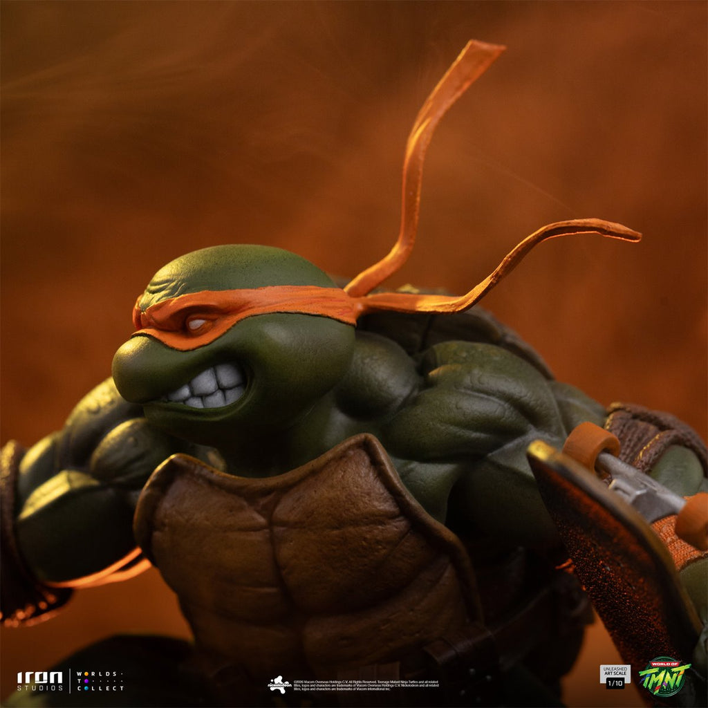 Teenage Mutant Ninja Turtles Michelangelo Unleashed 1:10 Art Scale Limited Edition Statue