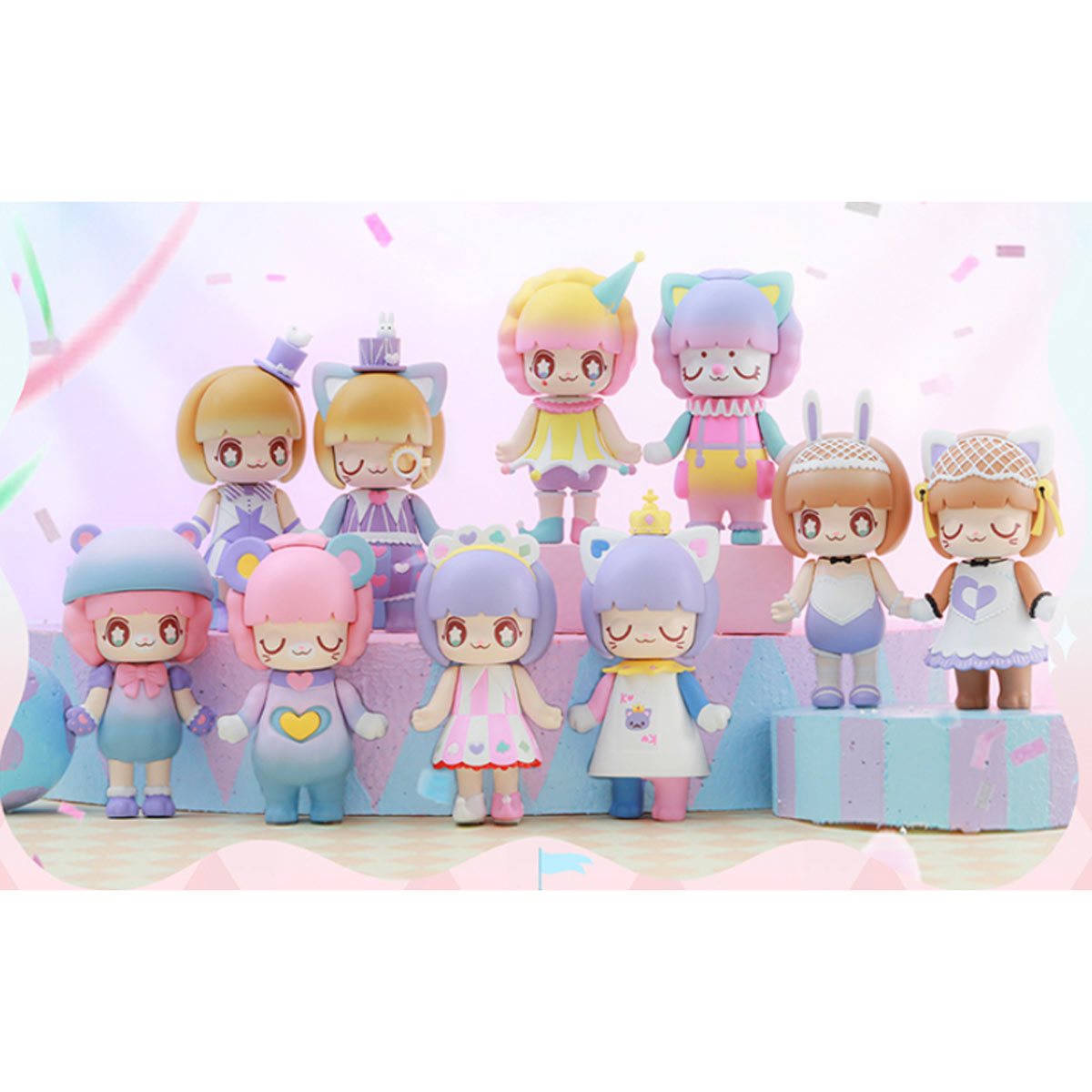 Kimmy & Miki ChimeLong Circus Single Blind Box Vinyl Figure