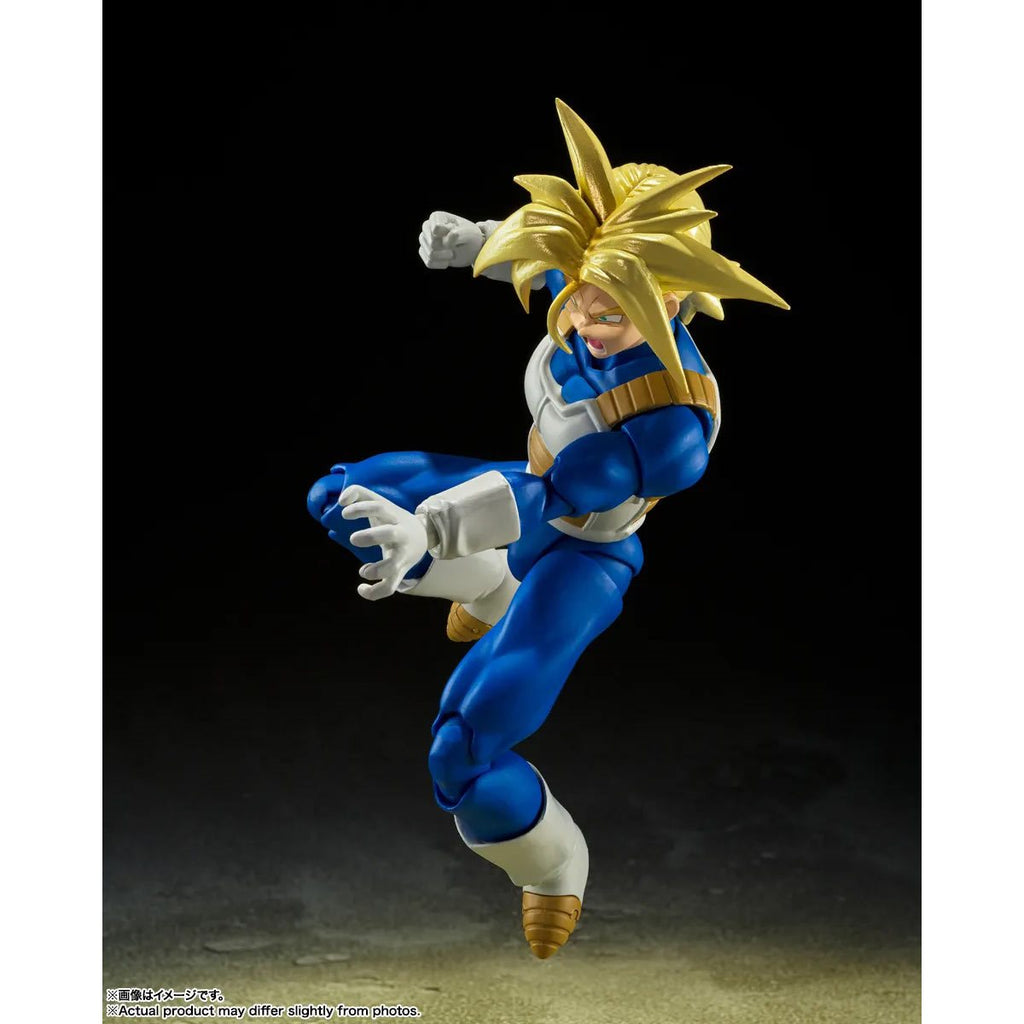 Dragon Ball Z Super Saiyan Trunks Infinite Latent Super Power S.H.Figuarts Action Figure - Reissue