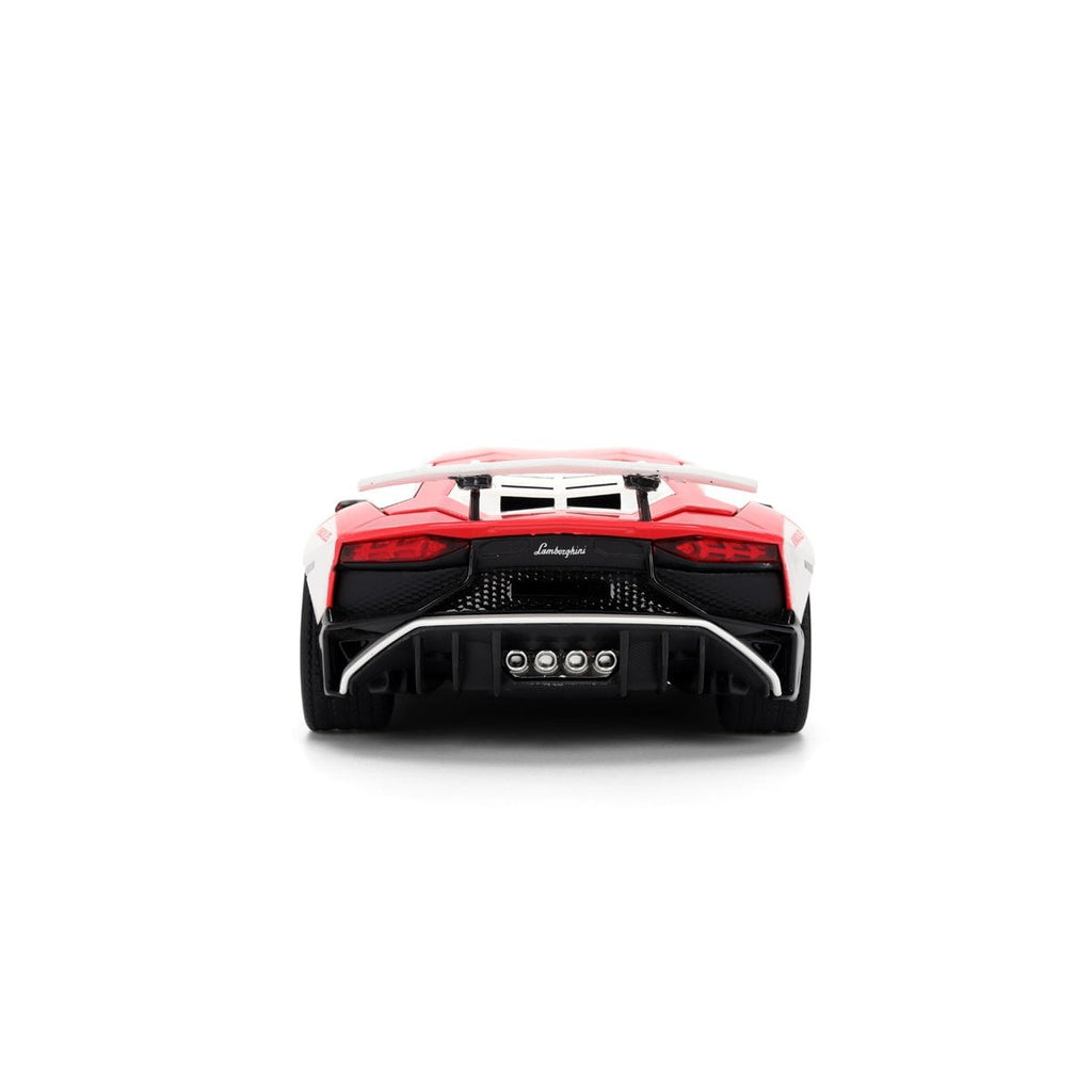 Hollywood Rides Sonic the Hedgehog Classic Lamborghini Aventador SV 1:24 Scale Die-Cast Metal Vehicle & Knuckles Figure