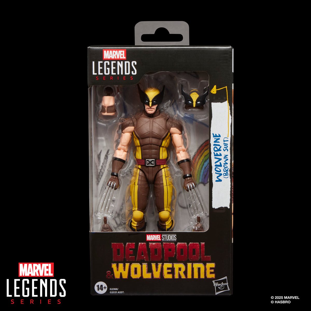 Deadpool & Wolverine Marvel Legends 6-Inch Action Figure Wave 2 Case of 6