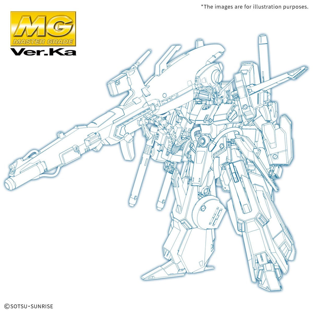 Mobile Suit Gundam ZZ Full Armor ZZ Gundam Ver. Ka Master Grade 1:100 Scale Model Kit