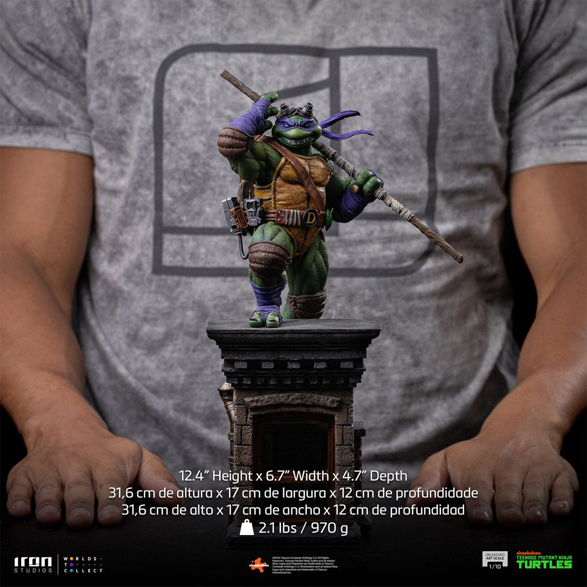 Teenage Mutant Ninja Turtles Donatello Unleashed 1:10 Art Scale Limited Edition Statue