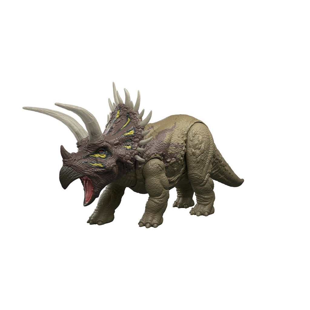 Jurassic World Wild Roar Triceratops Action Figure
