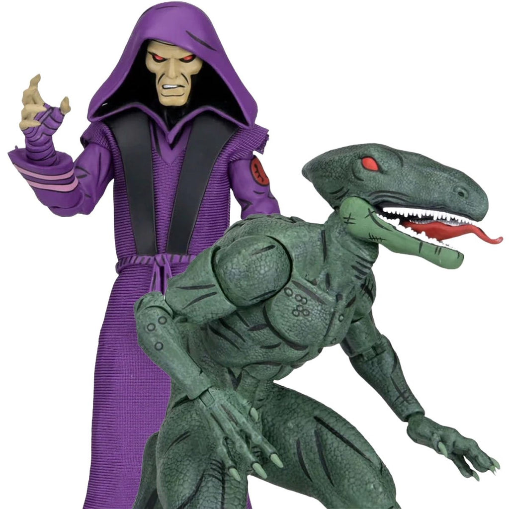 Teenage Mutant Ninja Turtles Mirage Comics Daimyo Orkai & Raptor 7-Inch Scale Action Figure