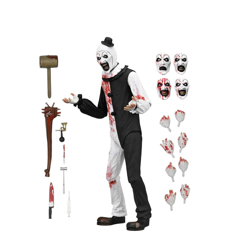 Terrifier 2 Ultimate Art the Clown (Blood Splattered) 7-Inch Scale Action Figure