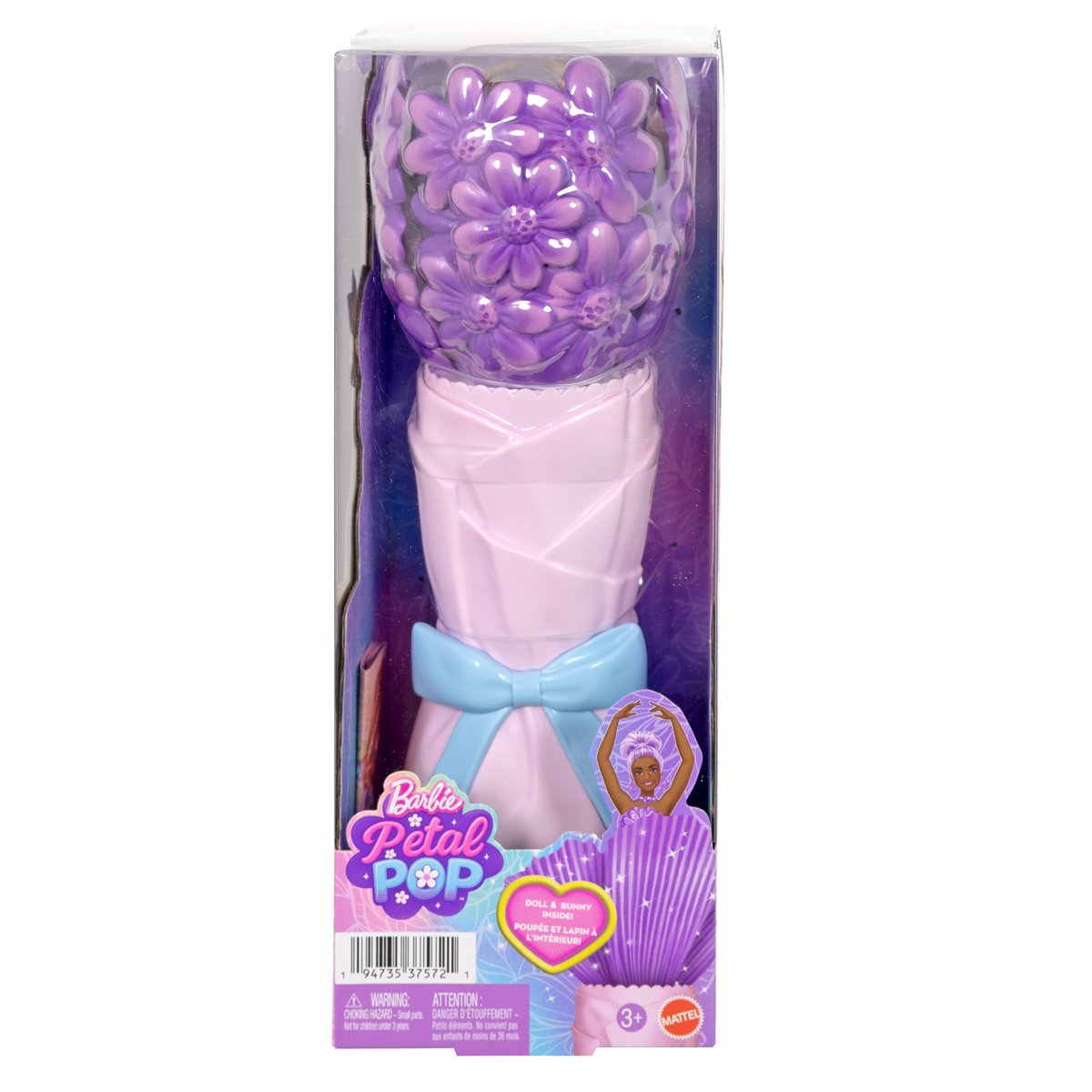 Barbie Petal Pop Purple Daisy Accessories and Doll