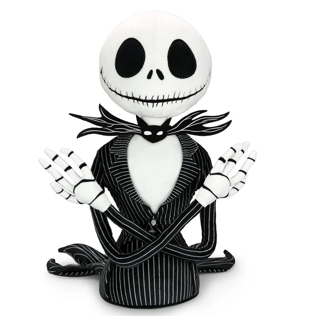 The Nightmare Before Christmas Jack Skellington 16-Inch HugMe Shake-Action Plush
