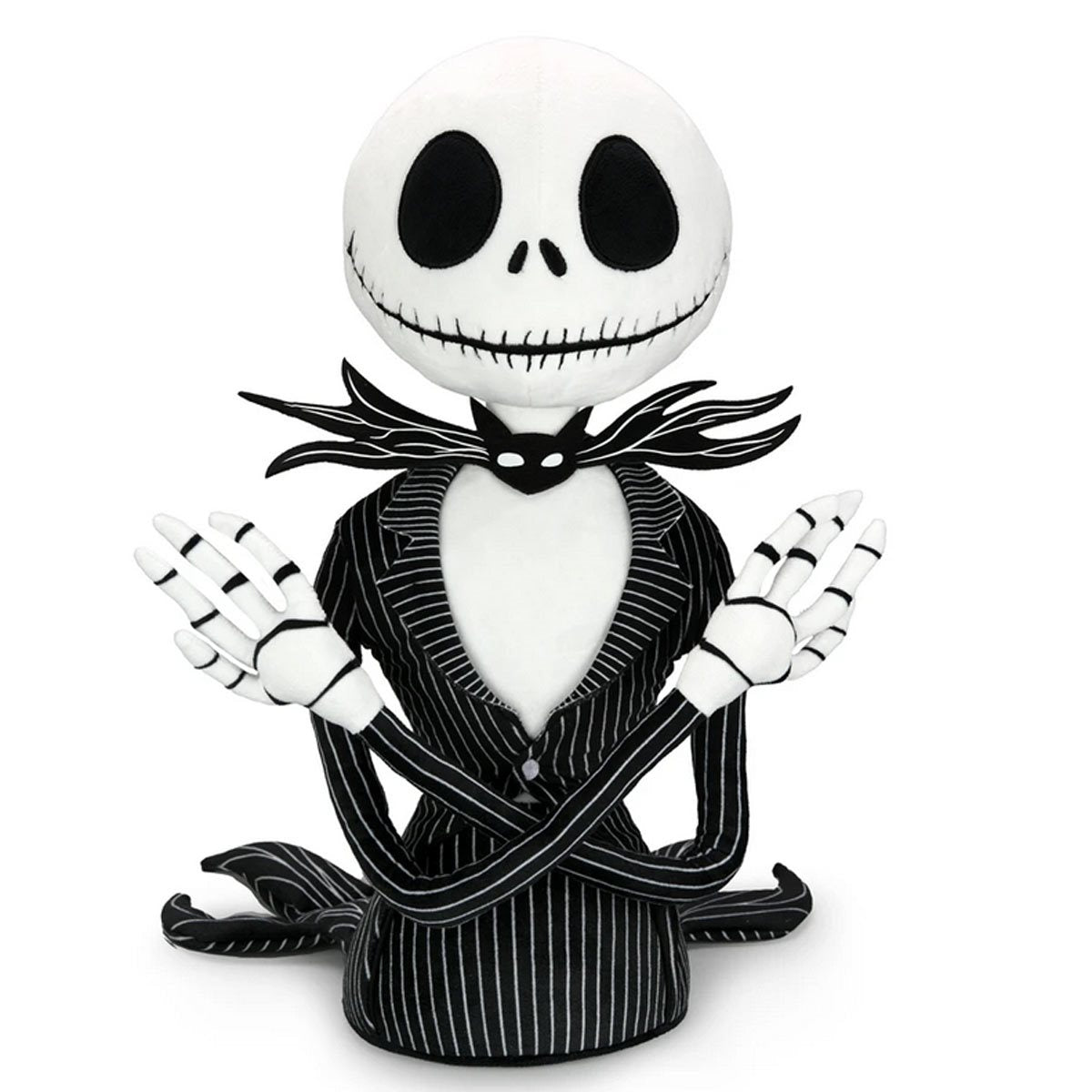 The Nightmare Before Christmas Jack Skellington 16-Inch HugMe Shake-Action Plush