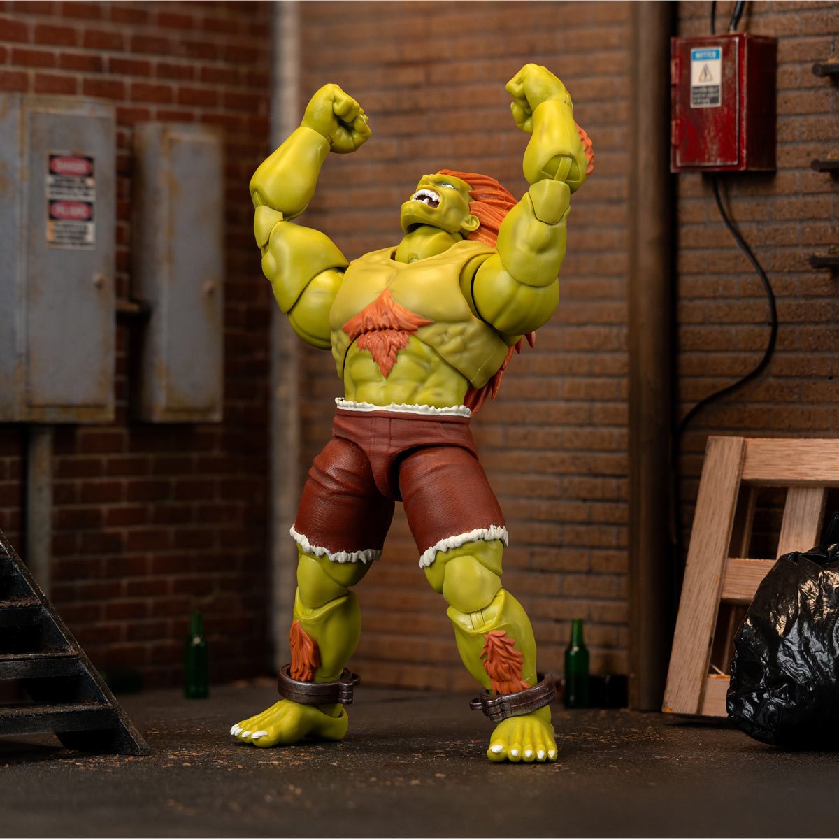 Ultra Street Fighter II Blanka 6-Inch Scale Deluxe Action Figure