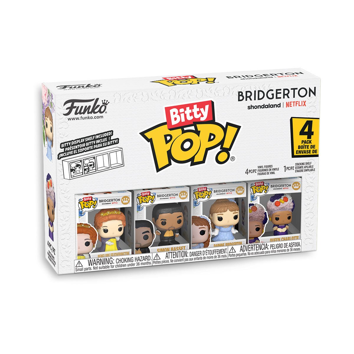 Netflix Bridgerton Penelope Featherington Funko Bitty Pop! Mini-Figure 4-Pack