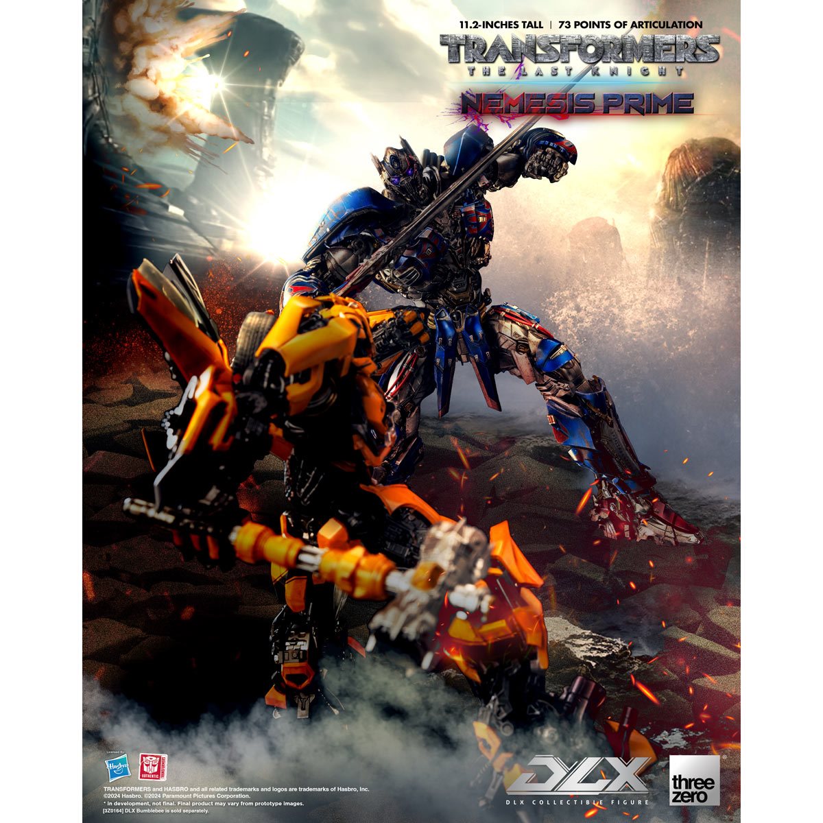 Transformers: The Last Knight Nemesis Prime DLX Action Figure