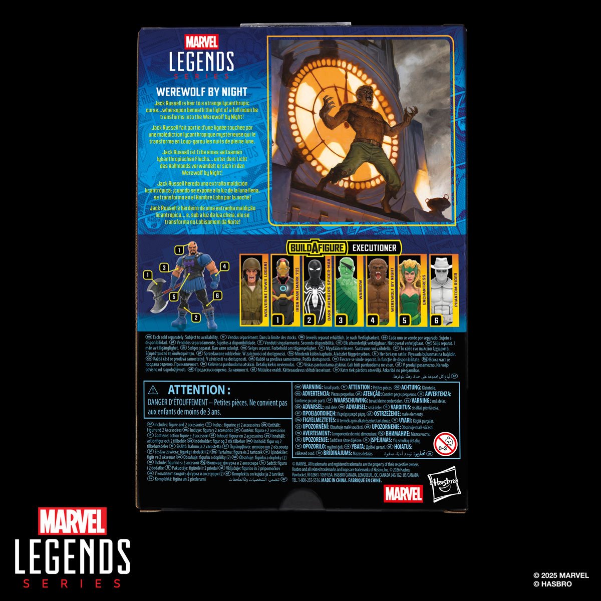 Marvel Legends Series Werewolf By Night 6-Inch Action Figure