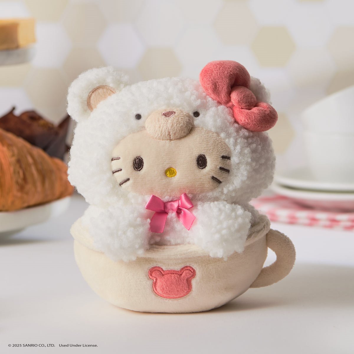 Sanrio Hello Kitty Cafe Latte 6-Inch Plush