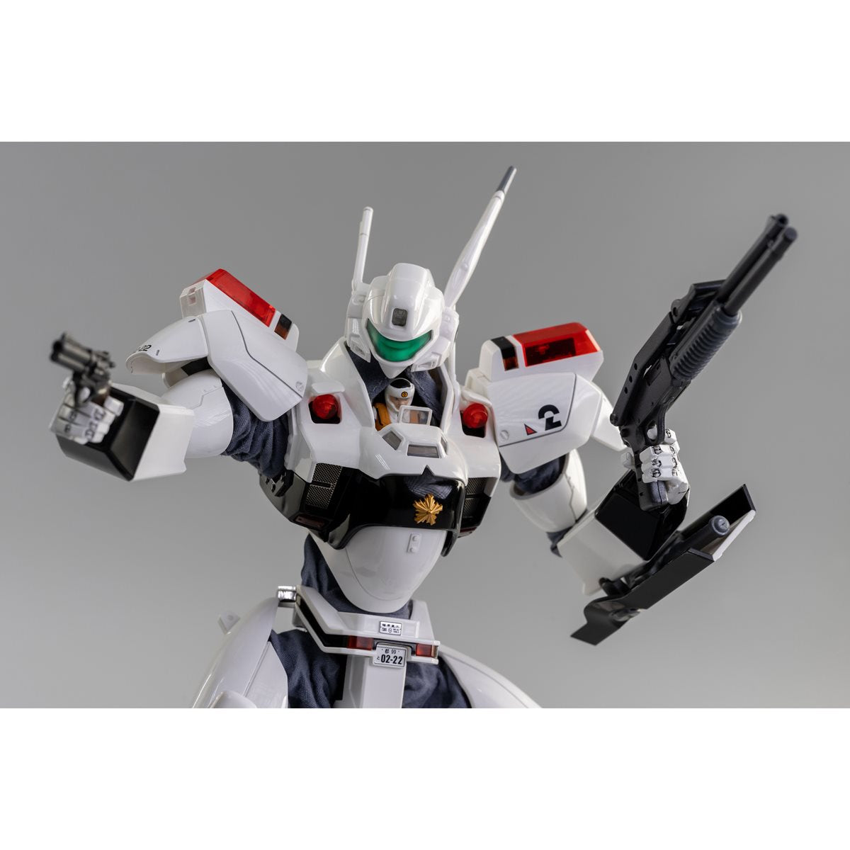 Mobile Police Patlabor Ingram Unit 2 ROBO-DOU 1:35 Scale Action Figure with Unit 3 Attachment