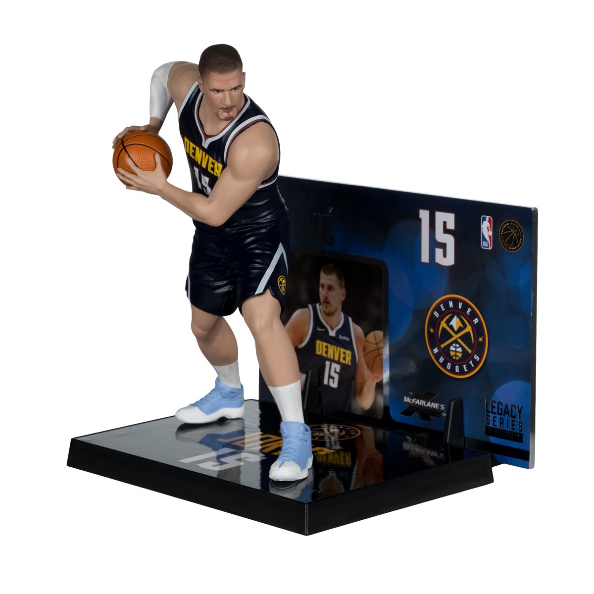 NBA McFarlane's SportsPicks Denver Nuggets Nikola Jokic 7-Inch Posed Figure