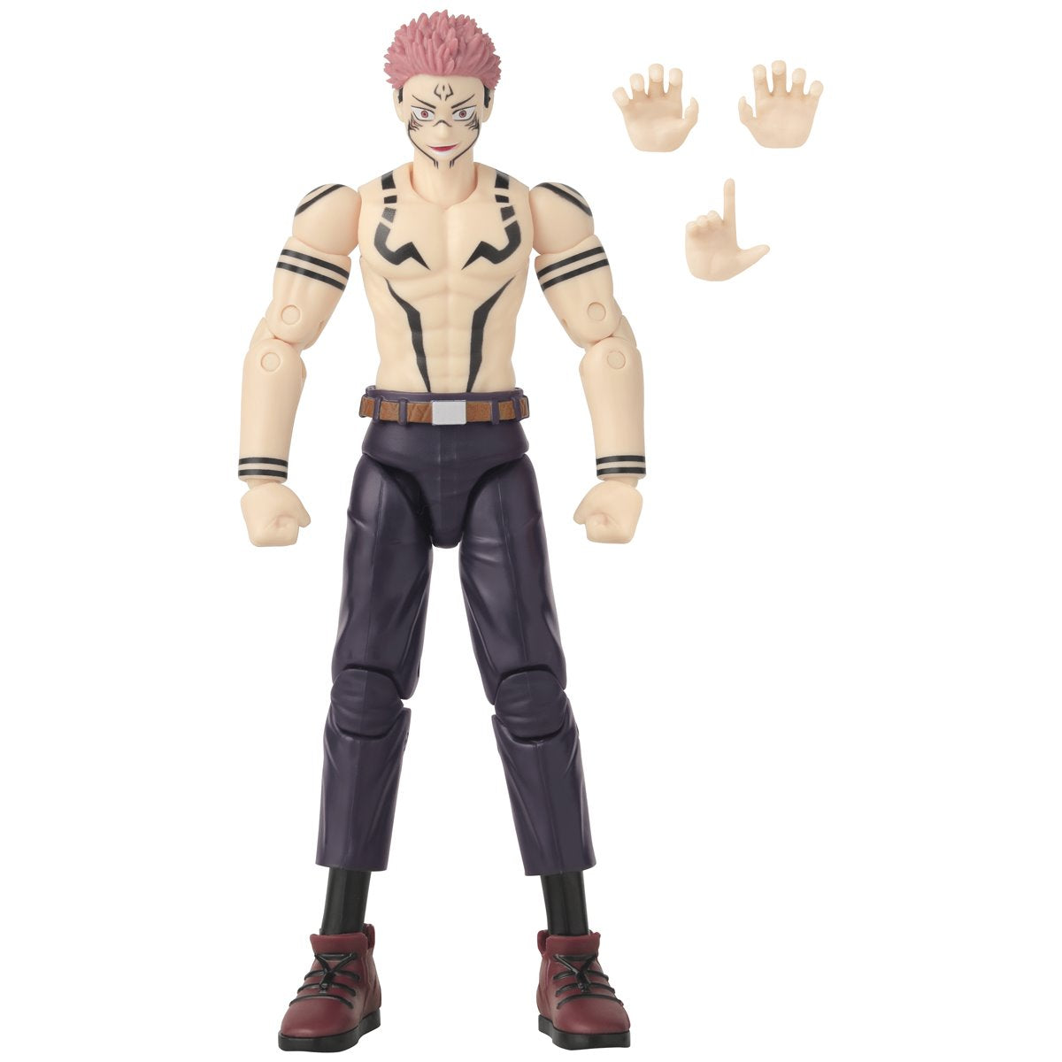 Jujutsu Kaisen Anime Heroes Ryomen Sukuna Uniform Version 6 1/2-Inch Scale Action Figure