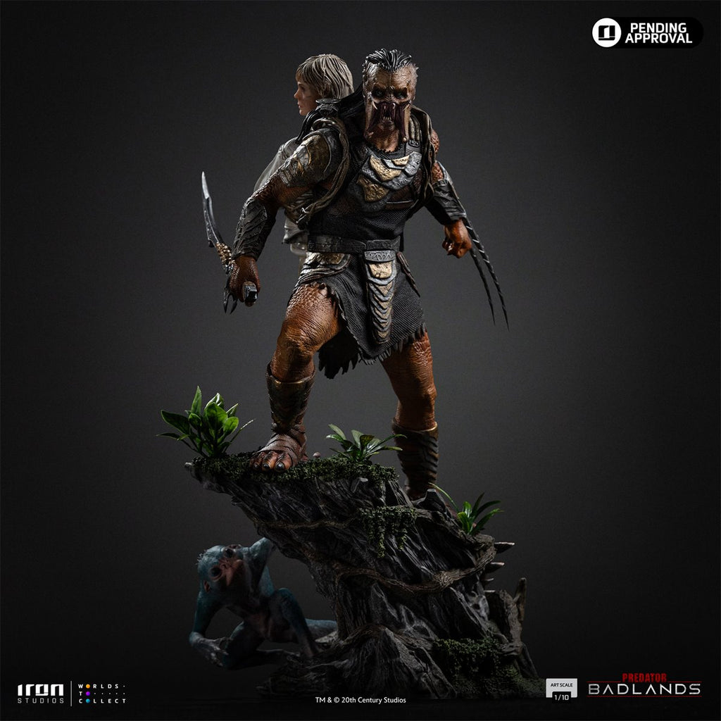 Predator: Badlands Predator Dek and Thia 1:10 Art Scale Statue