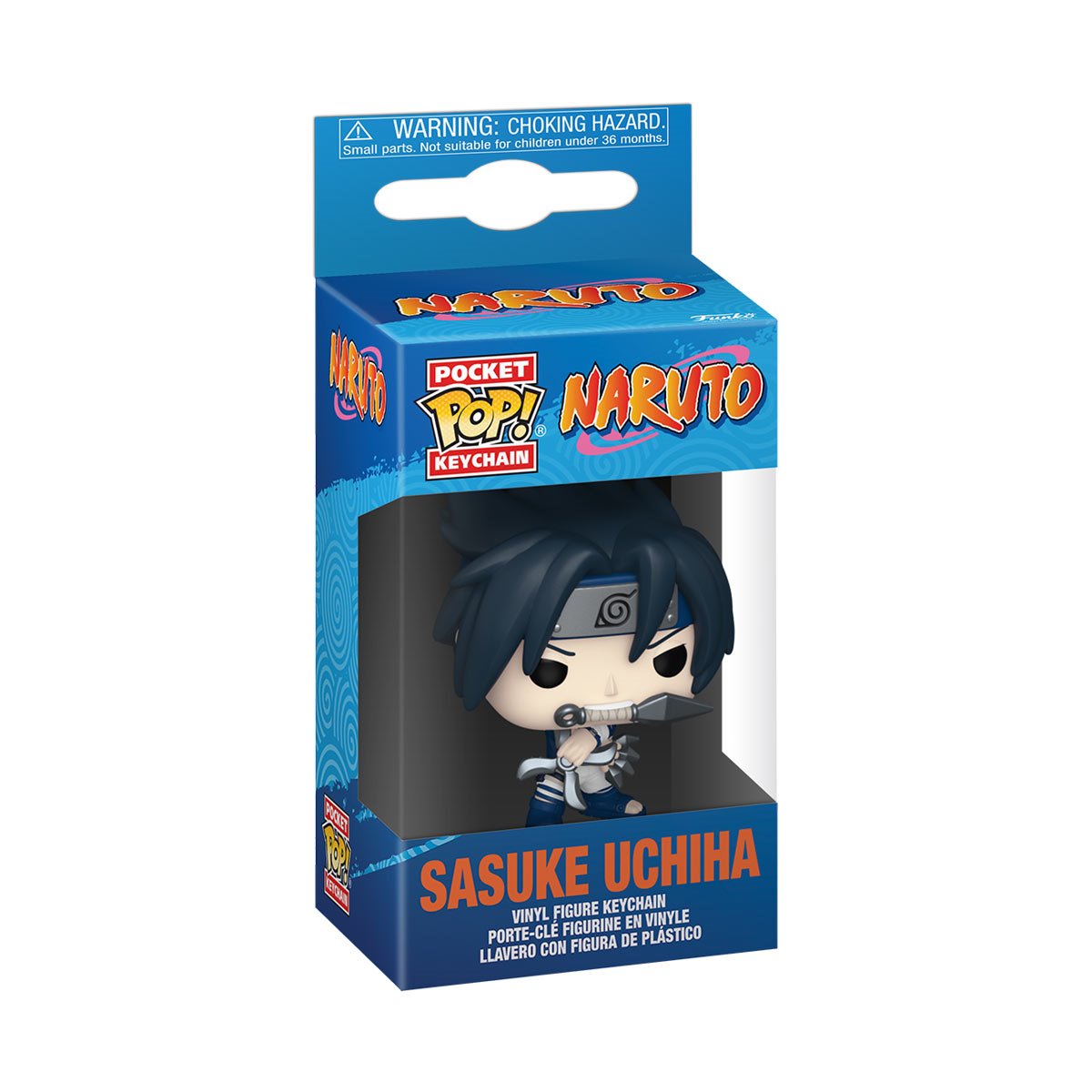 Naruto Sasuke Uchiha Funko Pocket Pop! Key Chain