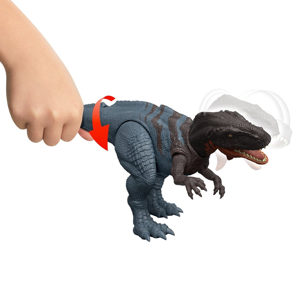 Jurassic World Wild Roar Abelisaurus Action Figure