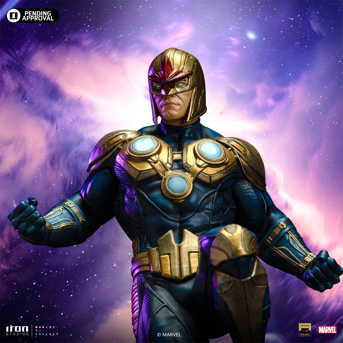 Marvel Nova Deluxe Limited Edition 1:10 Art Scale Statue