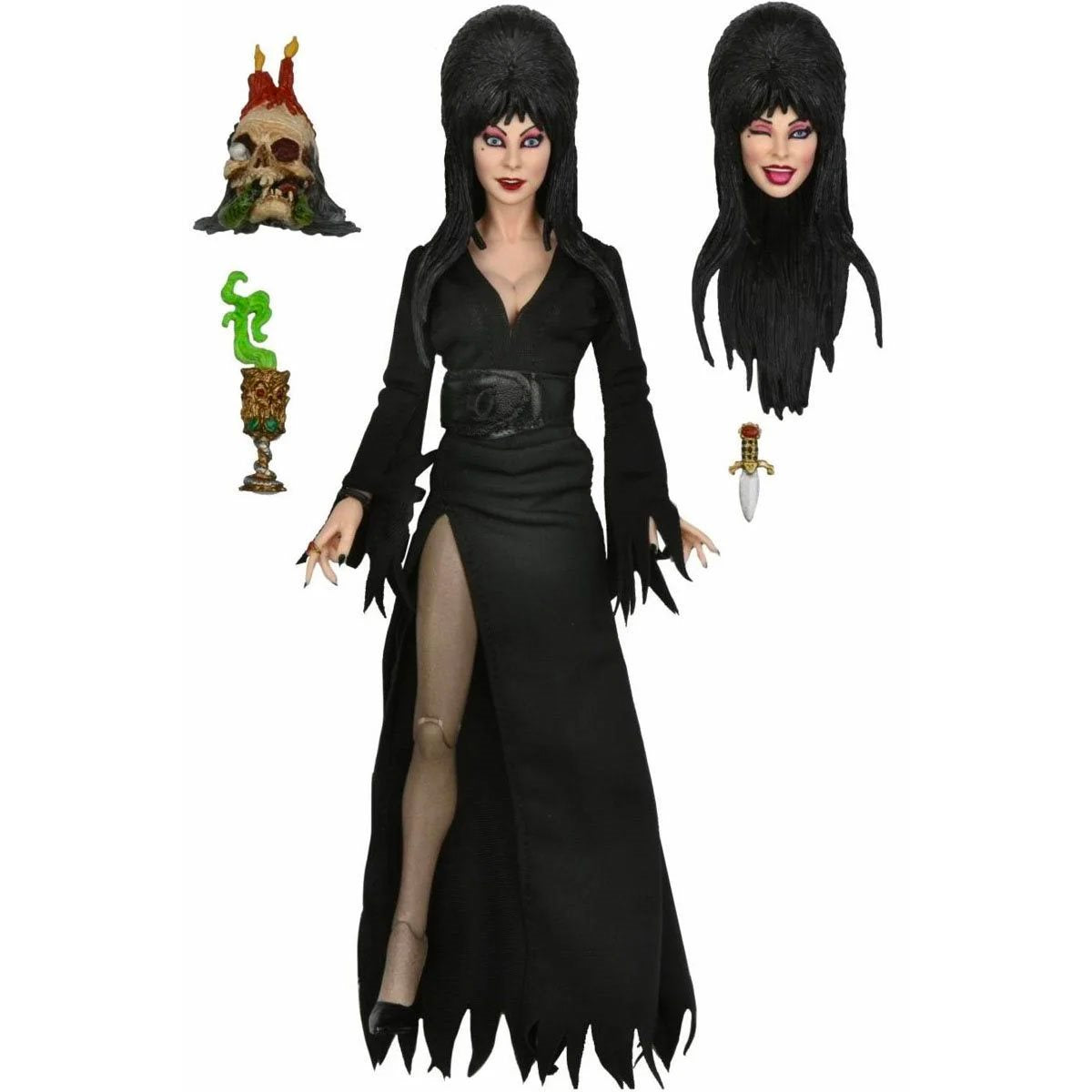 Elvira 8-Inch Scale Clothed Action Figure