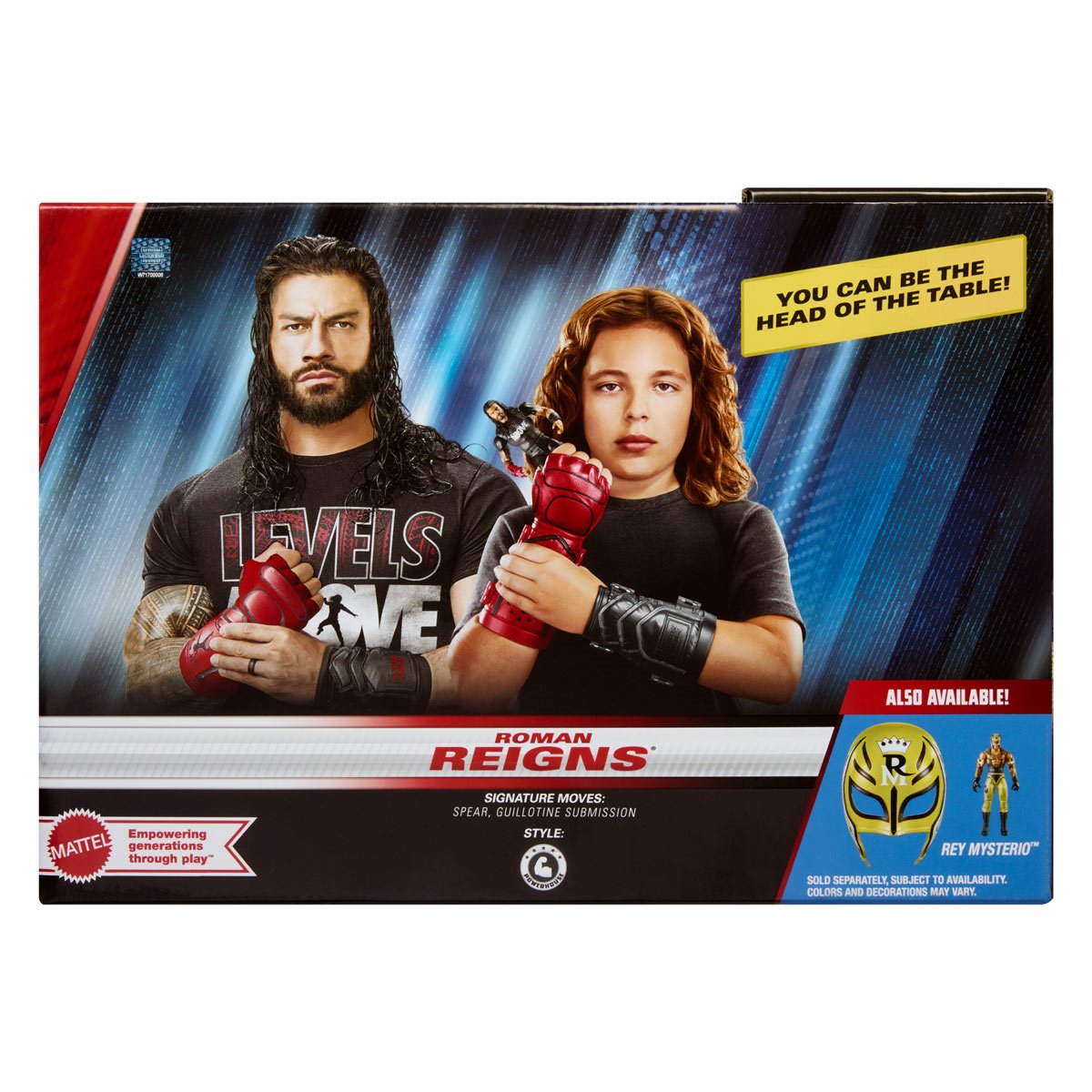 WWE Action Figure and Roleplay Case of 3