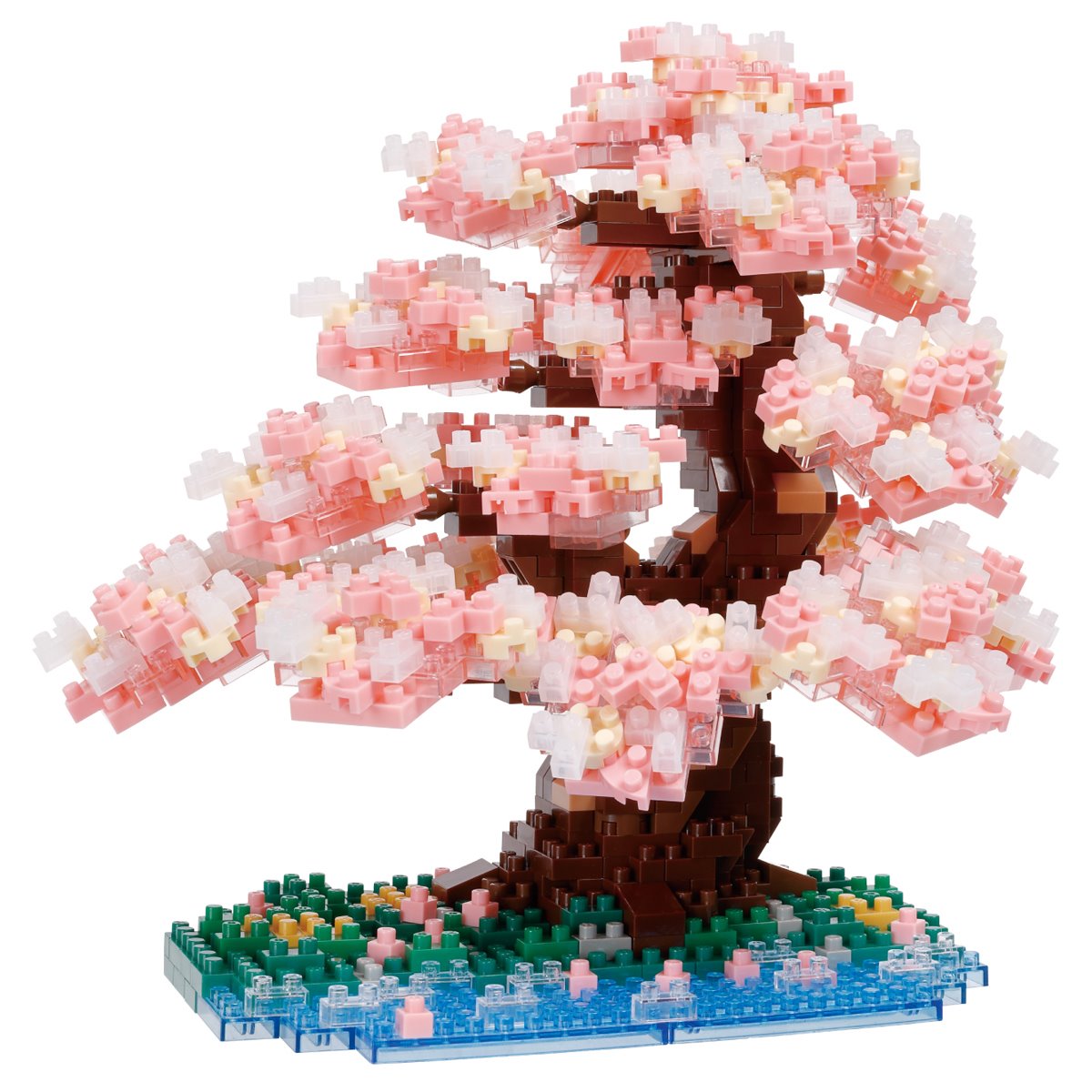 Yoshino Cherry Culture Nanoblock Advanced Hobby Constructible Figure