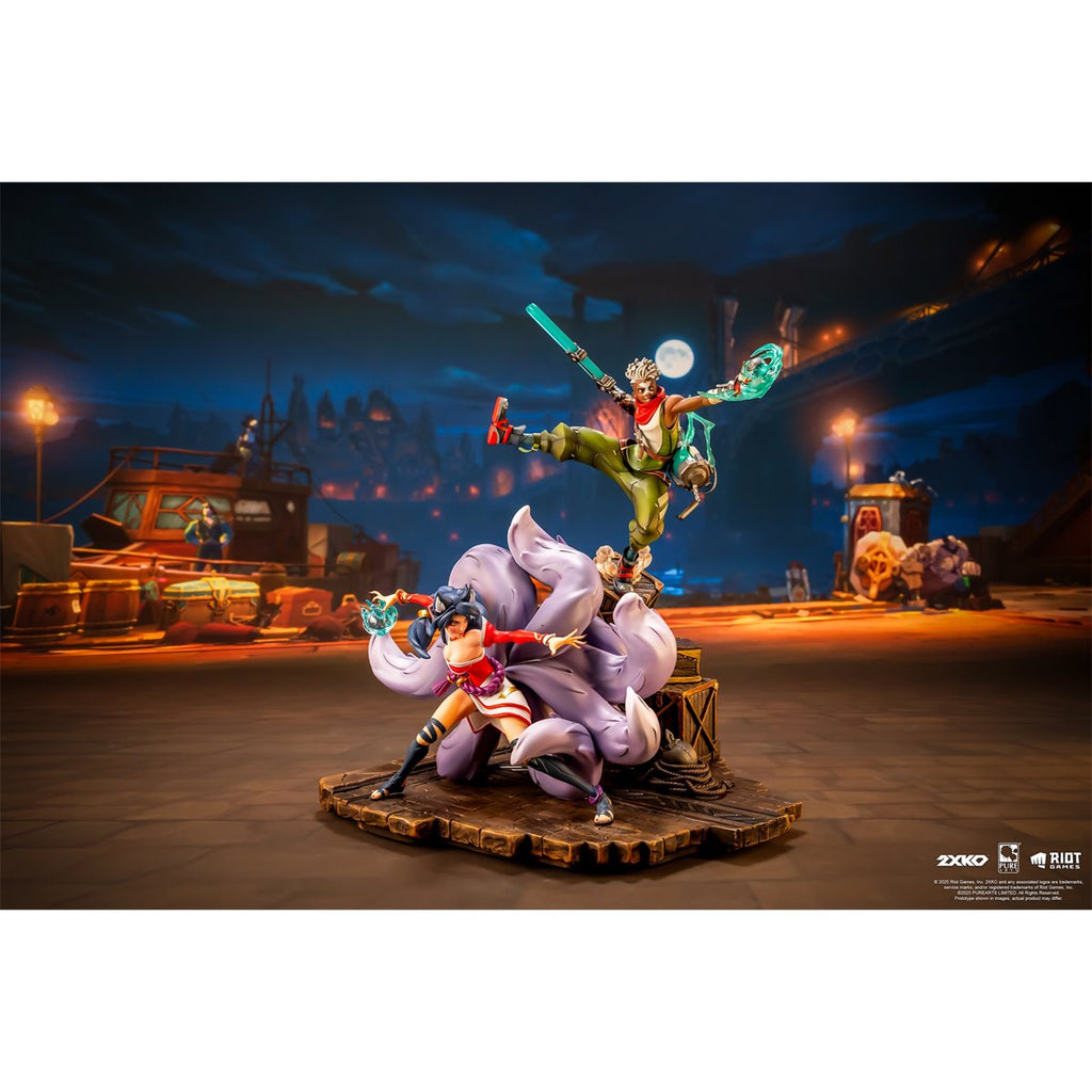 2XKO Ahri and Ekko 1:10 Scale Resin Statue