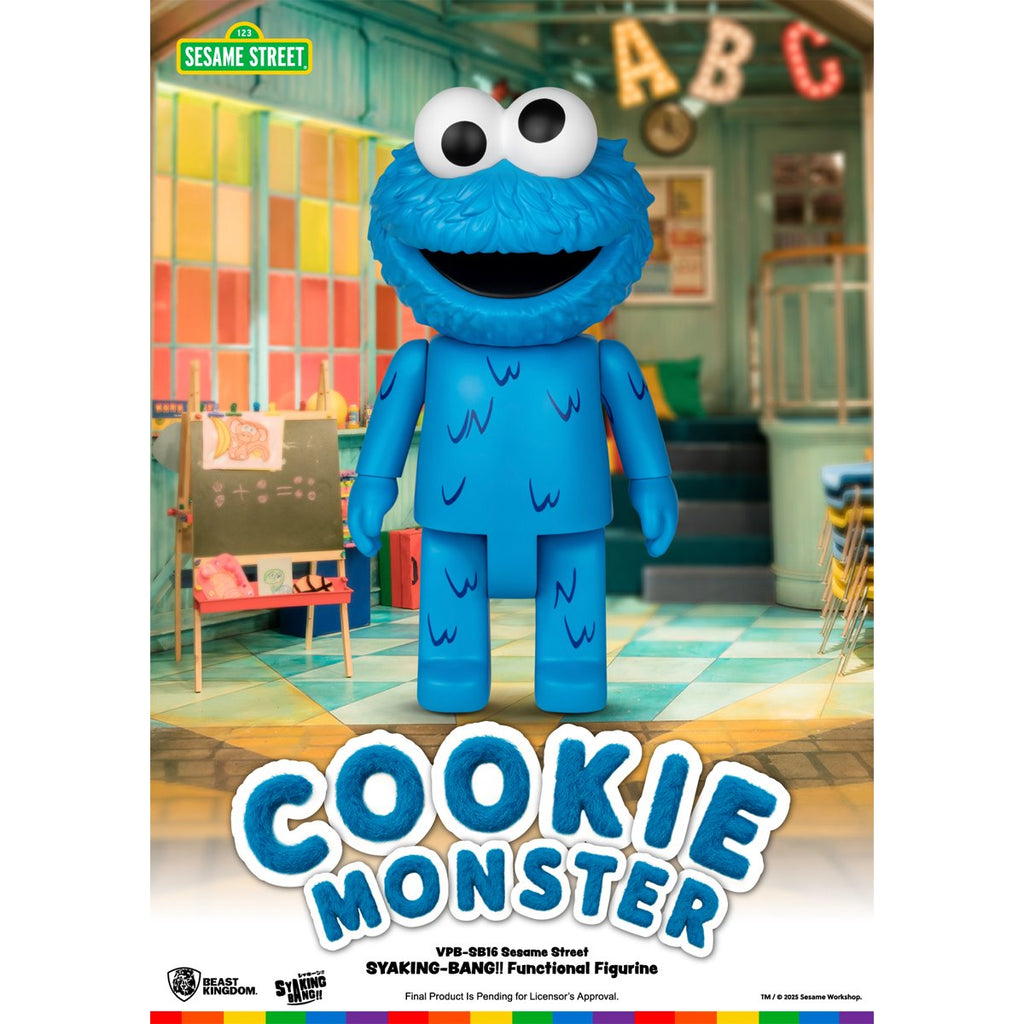 Sesame Street Cookie Monster VPB-SB16 Syaking-Bang!! Piggy Bank