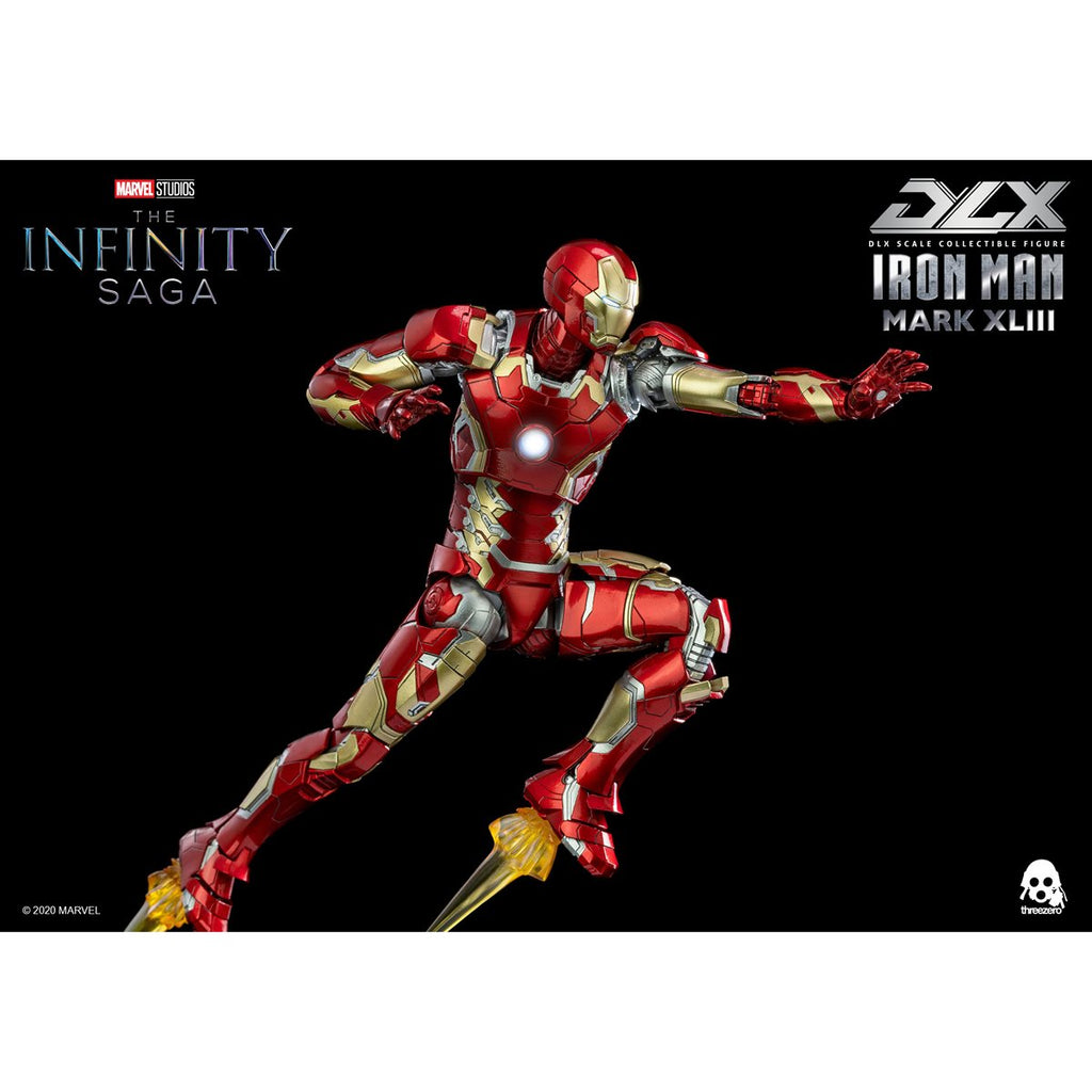 Avengers: Infinity Saga Iron Man Mark 43 DLX 1:12 Scale Action Figure