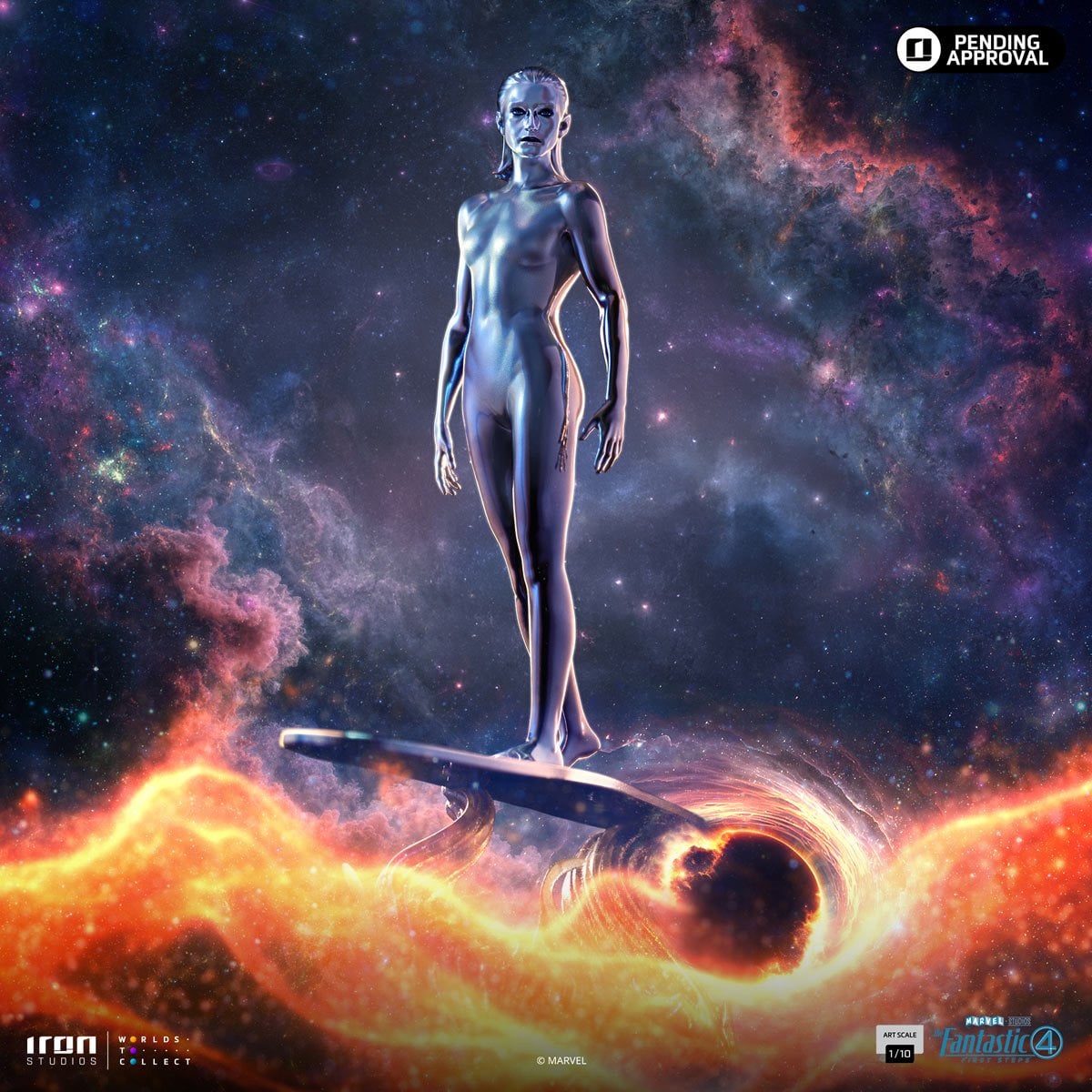 The Fantastic Four: First Steps Silver Surfer 1:10 Art Scale Limited Edition Statue