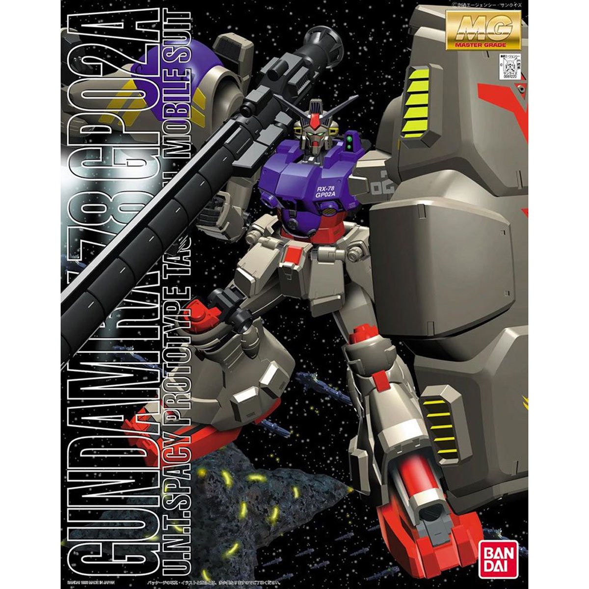 Mobile Suit Gundam 0083: Stardust Memory Gundam GP02A Master Grade 1:100 Scale Model Kit