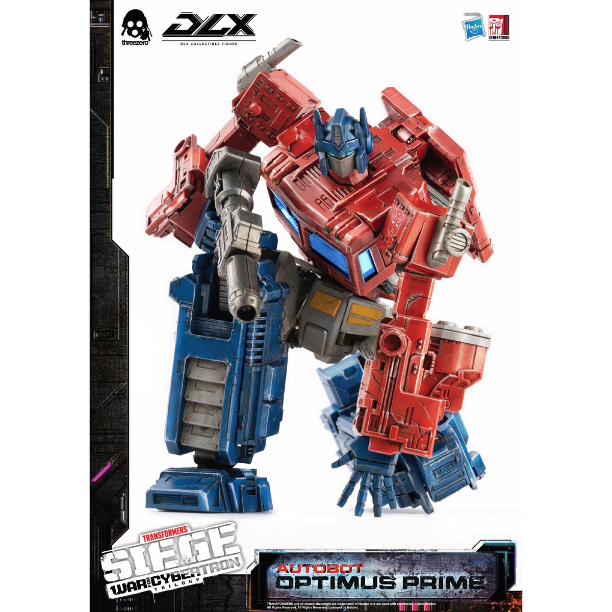 Transformers War for Cybertron Trilogy Optimus Prime DLX Action Figure