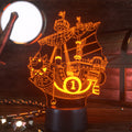 One Piece Thousand Sunny Otaku Lamp
