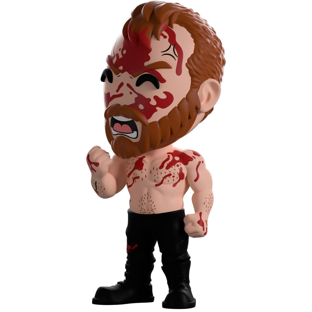 AEW Collection Bloody Jon Moxley Variant Vinyl Figure #9 - Entertainment Earth Exclusive