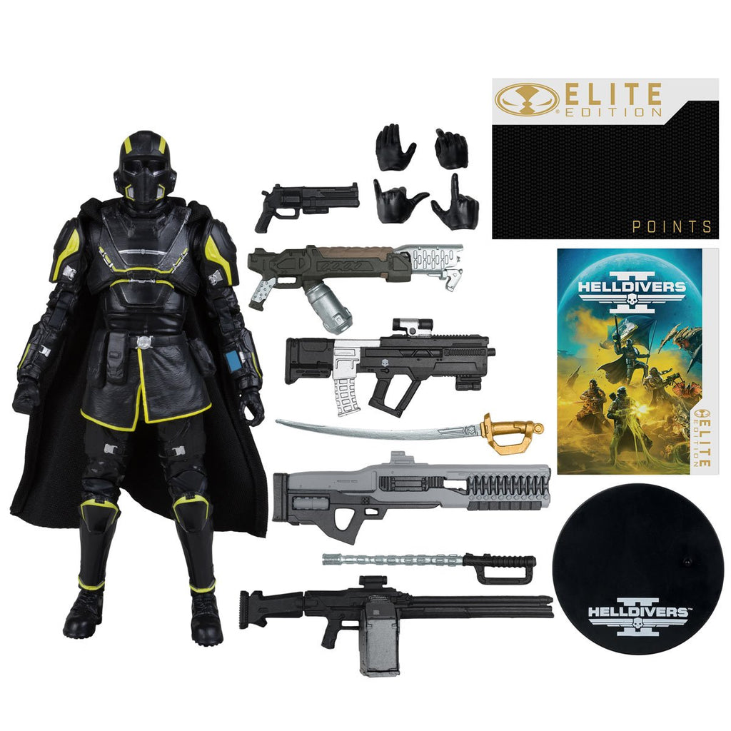 Helldivers II B-01 Tactical McFarlane Elite Edition #10 7-Inch Deluxe Action Figure
