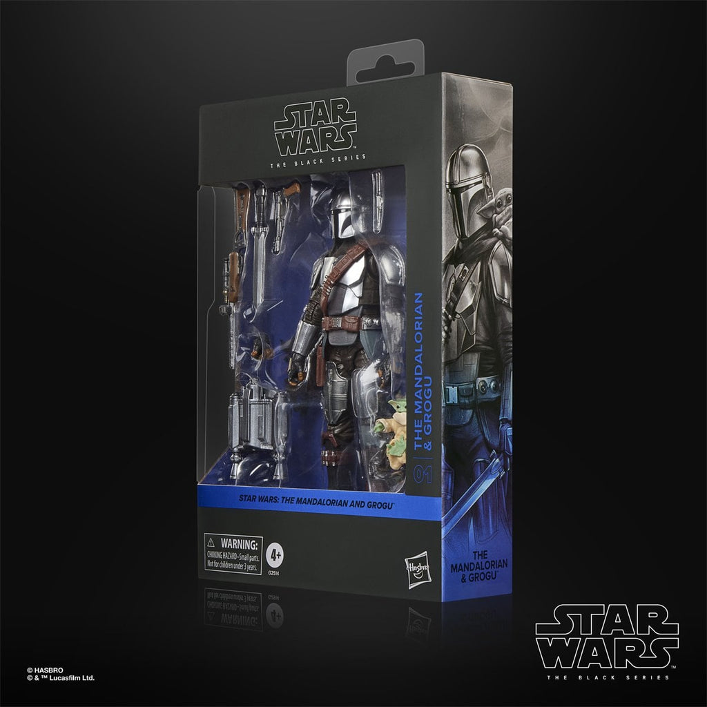 Star Wars The Black Series The Mandalorian & Grogu Deluxe 6-Inch Action Figure