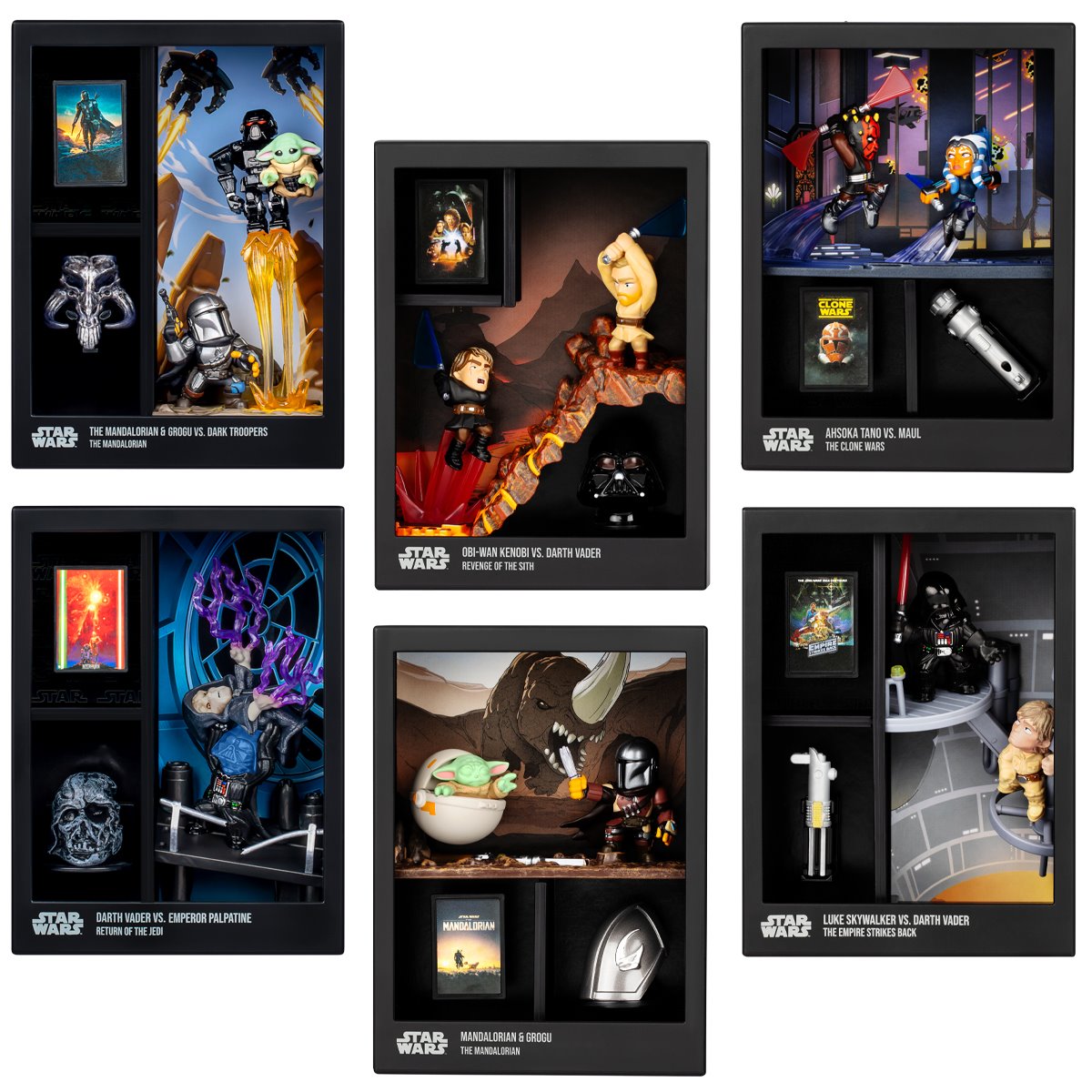 Star Wars Fandrop Figure Diorama Wave 2 Case of 6
