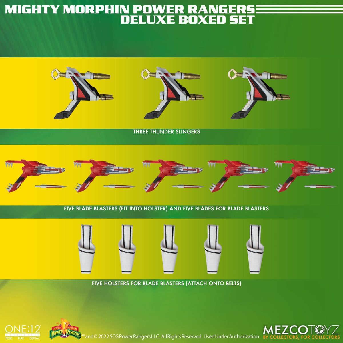 Mighty Morphin' Power Rangers One:12 Collective Deluxe Boxed Set