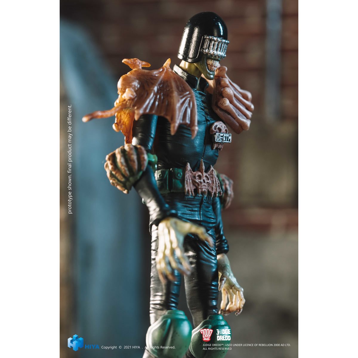 Judge Dredd Judge Death Exquisite Mini Series 1:18 Scale Action Figure