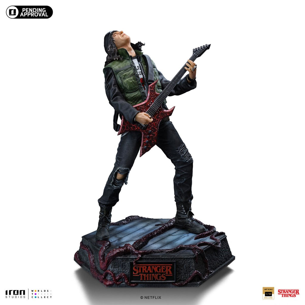 Stranger Things Eddie Munson 1:10 Deluxe Art Scale Limited Edition Statue