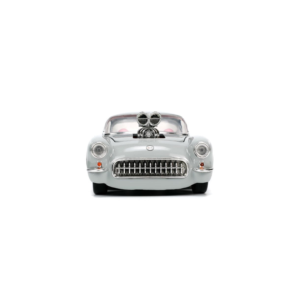 Looney Tunes Hollywood Rides 1956 Chevrolet Corvette with Bugs Bunny Figure