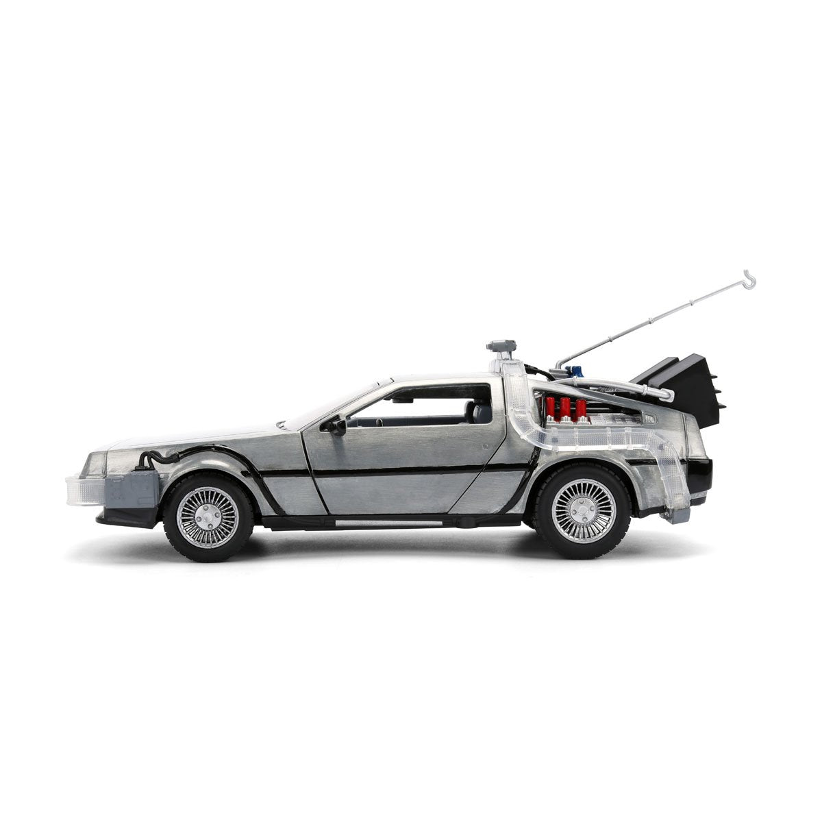 Hollywood Rides Back to the Future Time Machine 40th Anniversary 1:24 Scale Die-Cast Metal Vehicle