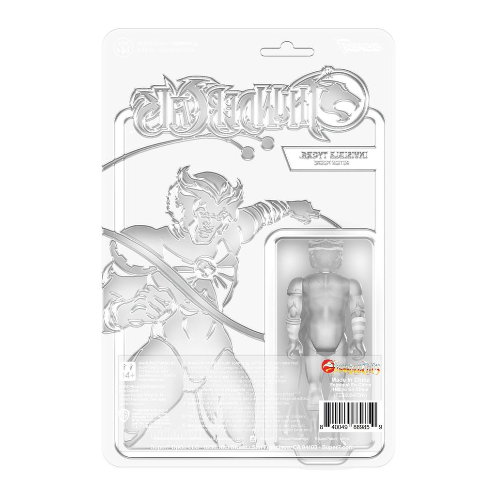 ThunderCats Tygra (Clear) 3 3/4-Inch ReAction Figure