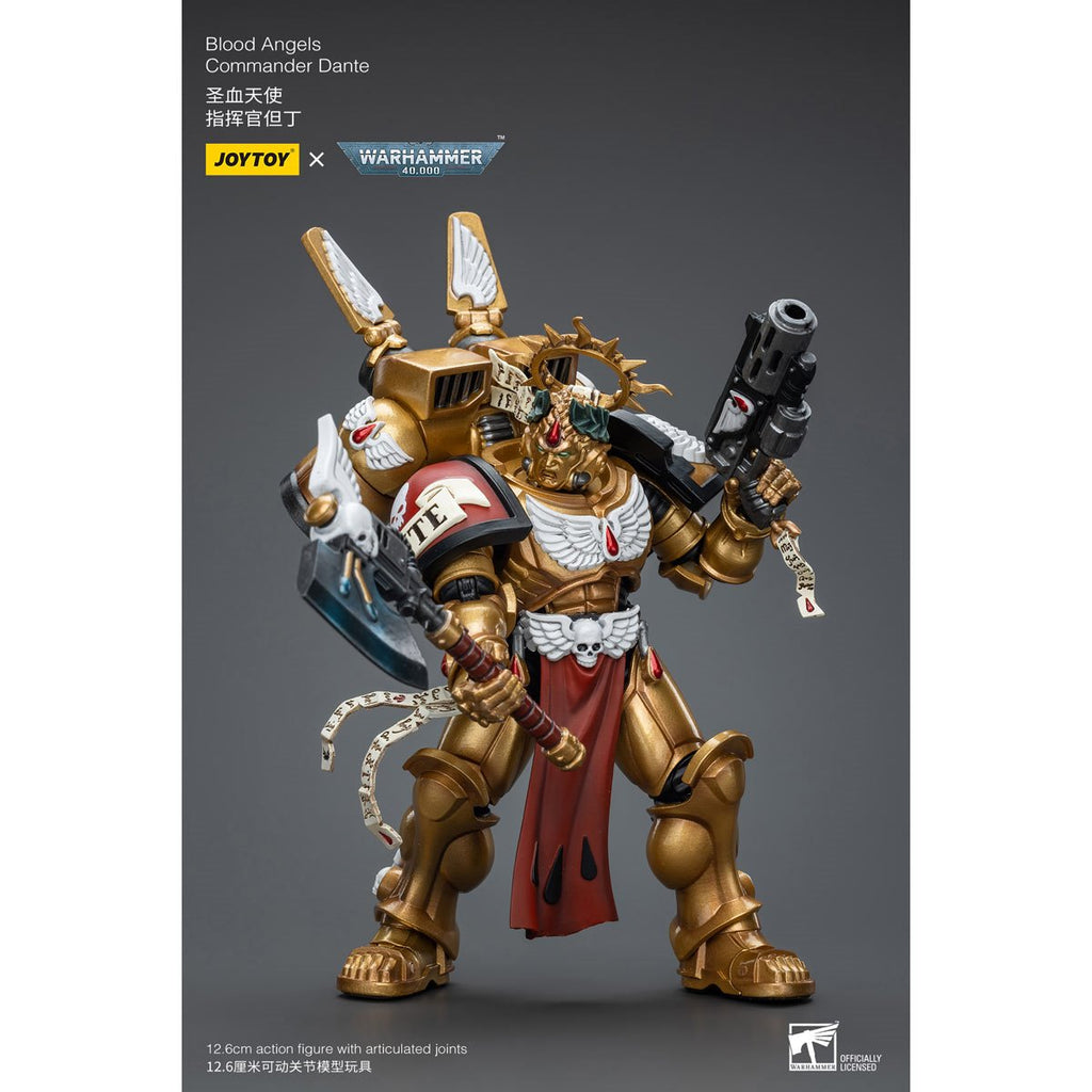 Joy Toy Warhammer 40,000 Blood Angels Commander Dante 1:18 Scale Action Figure